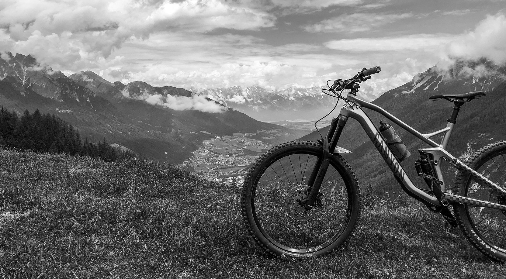 Mountainbike im Stubaital